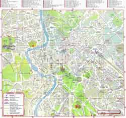 rome city map