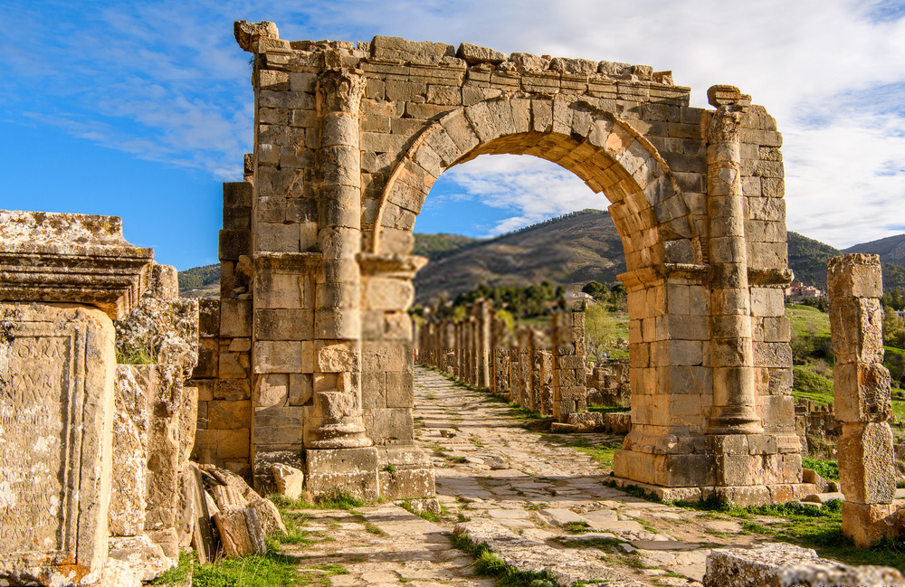 Roman Ruins of Djemila - Goparoo