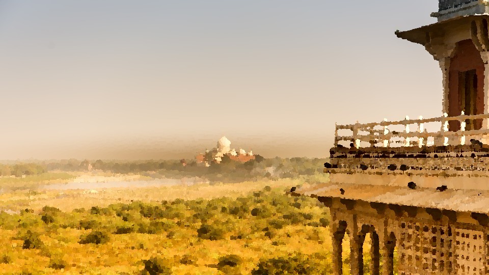 Taj Mahal in distance Picture