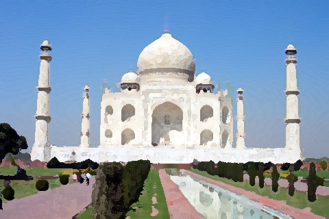 Taj Mahal - Agra, Uttar Pradesh