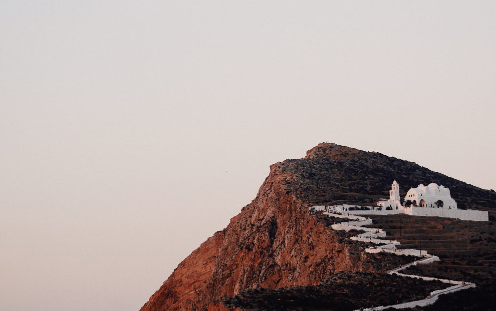 Folegandros Island summit