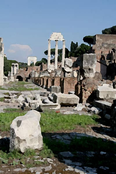 the Roman Forum