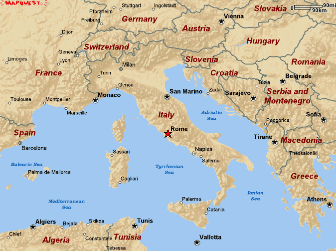 Maps of Rome, Italy - Roma Italia Maps - Goparoo
