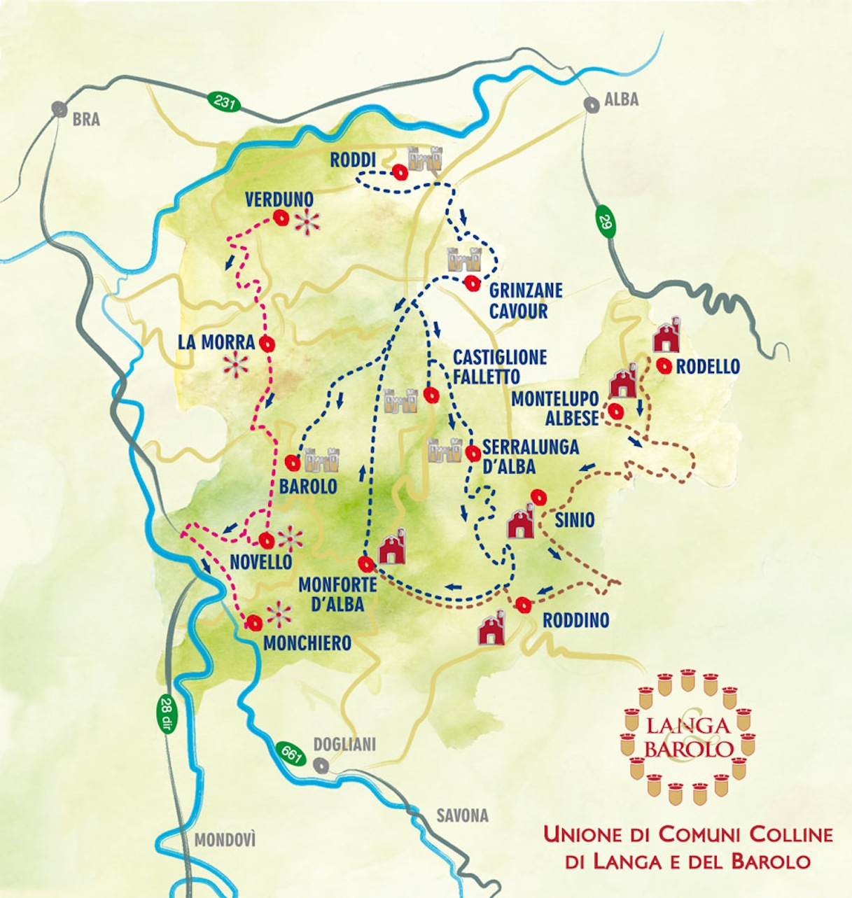 Langhe Map