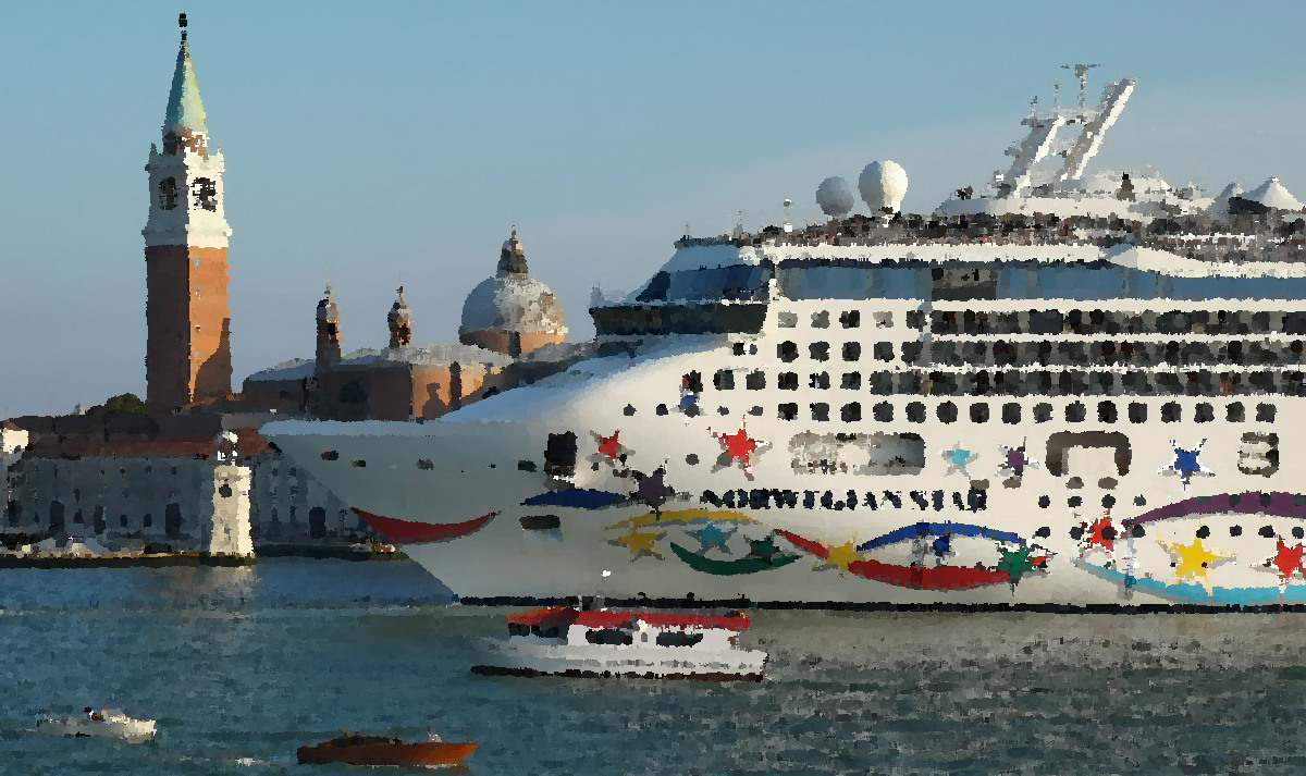 Cruise Ship in Venice